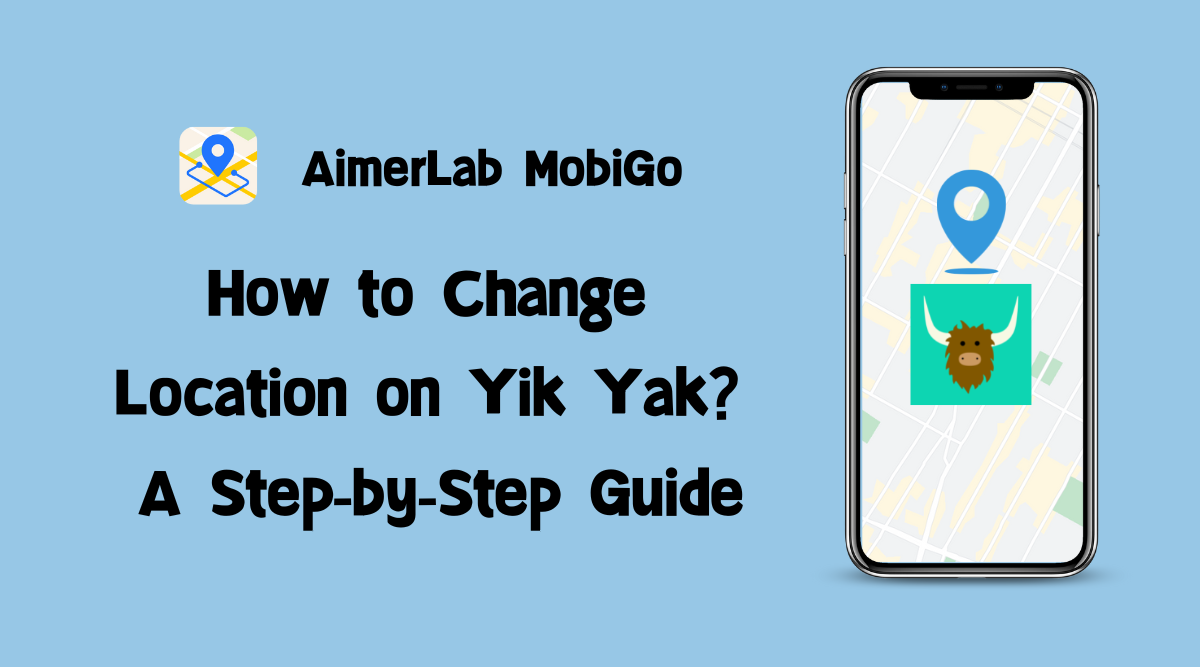 Ako zmeniť polohu na Yik Yak pomocou AimerLab MobiGo