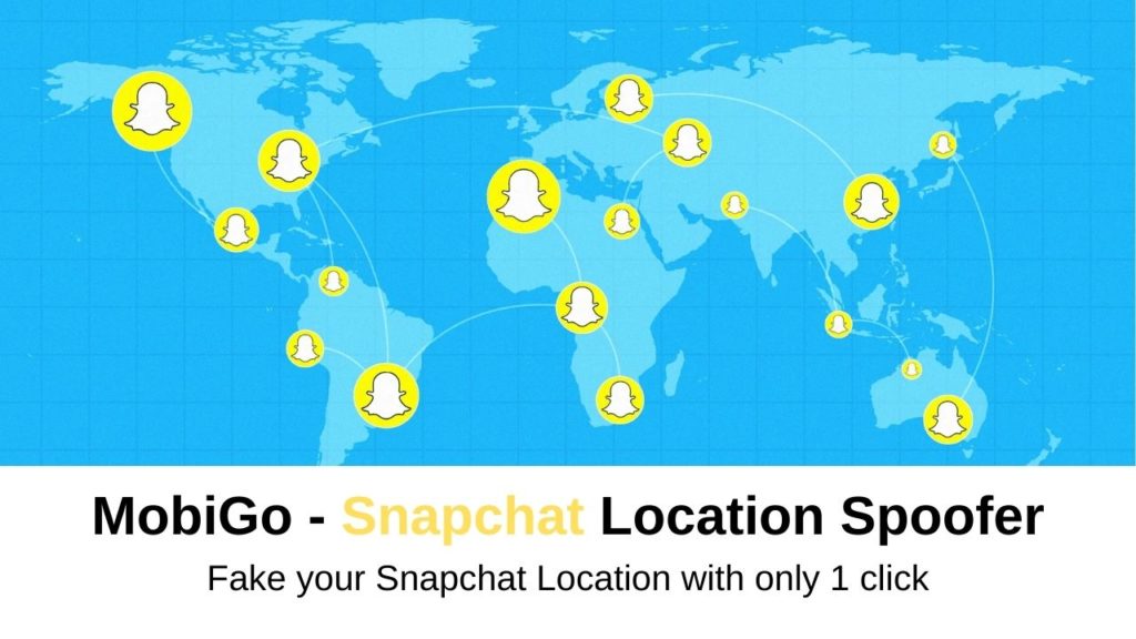 Spoofer lokasi Snapchat MobiGo